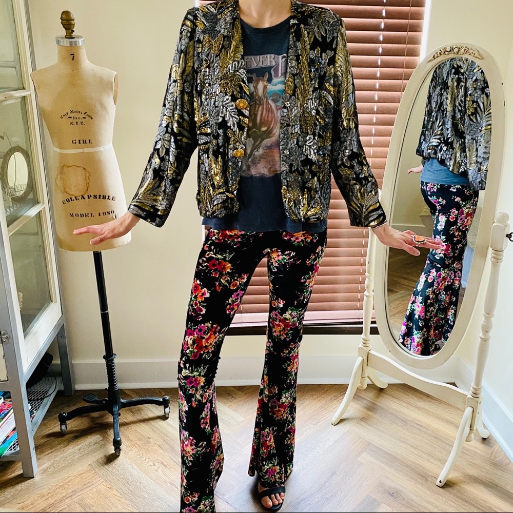 SOLD ♥️ Diane Fres ♥️ Vintage Beaded Jacket - Picture 2 of 10